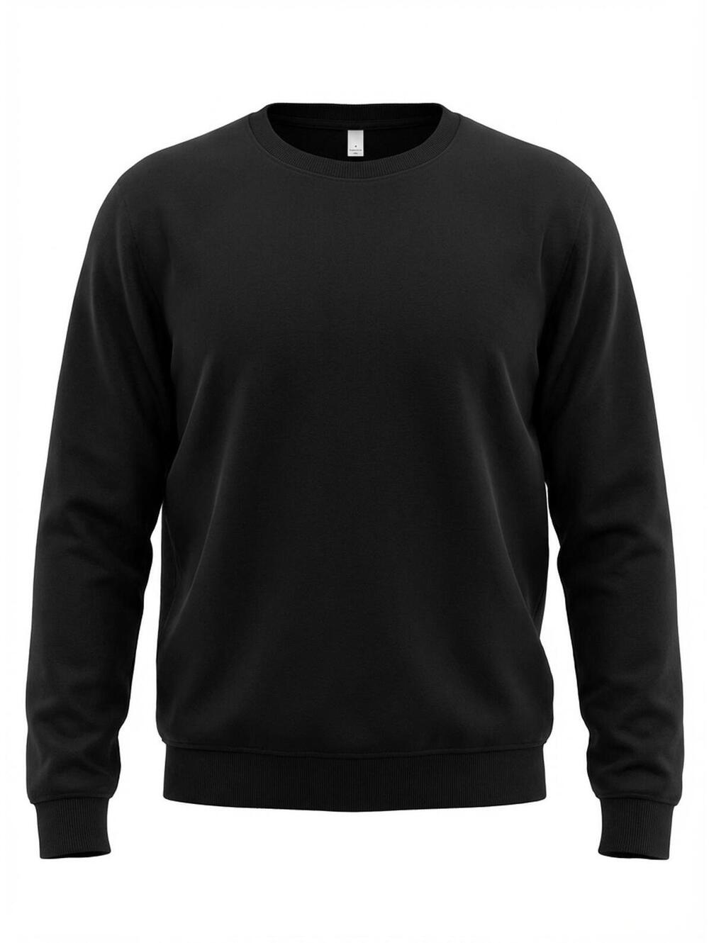 Forever 21 Black Crewneck Sweatshirt